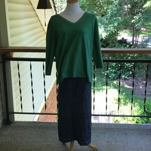 Eddie Bauer 3/4 Sleeved Sweater